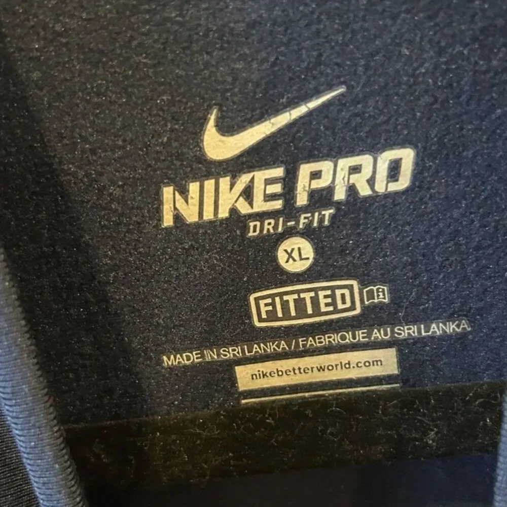 Nike Pro Dri-fit Long Sleeve Shirt - Size XL